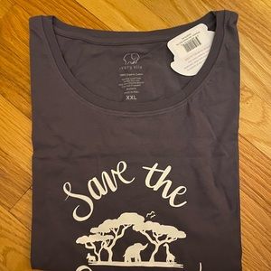 Brand new Ivory Ella XXL slim long sleeve tee